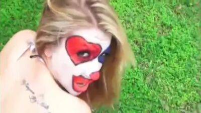 Hot Clown Fun Pov Blue Blonde on girlsporntube.one