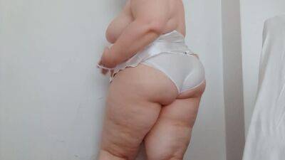 Sbbw my big belly obesity and narrower underwear I on girlsporntube.one