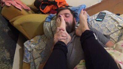 I Licked Every Part Of My Beautiful Mistress Feet on girlsporntube.one