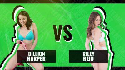 Choose your champion in this battle! Riley Reid & Dillion Harper by Team Skeet. on girlsporntube.one