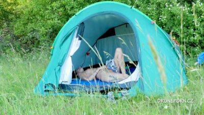 Nudist Milf Alzbeta Sleeping In The Tent on girlsporntube.one