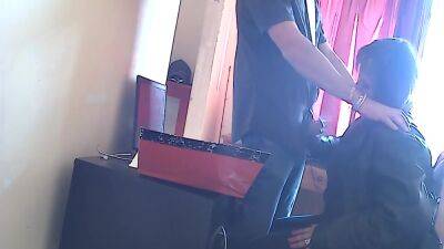 Office Sex Sucking The Bosses Cock 5 Min on girlsporntube.one