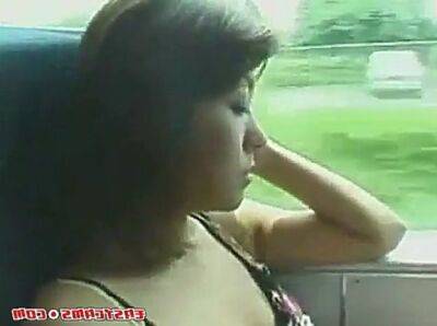 Asian fuck in the train on girlsporntube.one