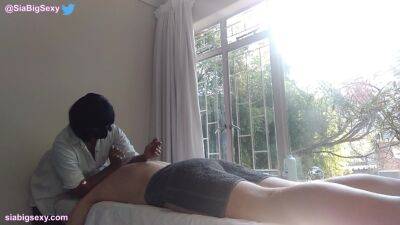 South African Massage Room Surprise Happy Ending - South Africa on girlsporntube.one