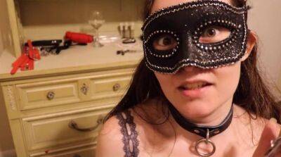 Masked Teen Chooses Sex Toys on girlsporntube.one