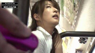 Hot Japanese Babe On The Bus - Blowjob - Japan on girlsporntube.one