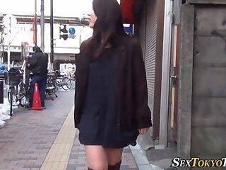 Japanese teen flashing her panties - Japan on girlsporntube.one