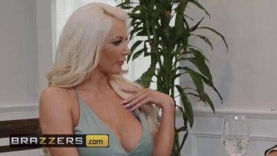 Busty pornstars Lela Star & Nicolette Shea share a big dick on girlsporntube.one