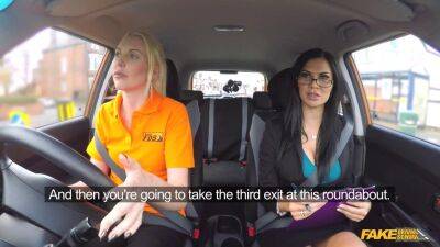 Learner Has Intense Lesson To Pass Fake Driving School on girlsporntube.one