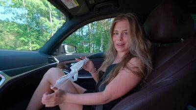 Her panties flew off when she got into his car on girlsporntube.one