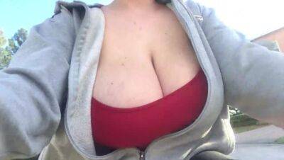 Morning Bike Ride With My Big Bouncy Boobs on girlsporntube.one