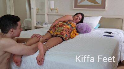 Goddess Kiffa Hangover Footworship - Foot Fetish - Barefoot - Foot Worship - Soles - Foot Slave on girlsporntube.one