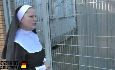 Nun with huge tits on girlsporntube.one