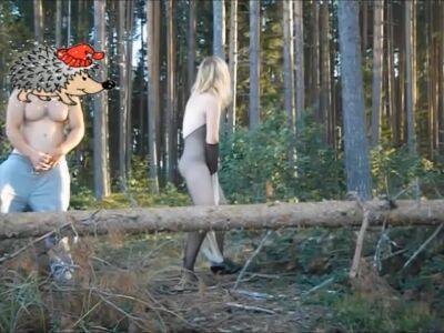 Stopped In The Woods To Fucking After The Party on girlsporntube.one