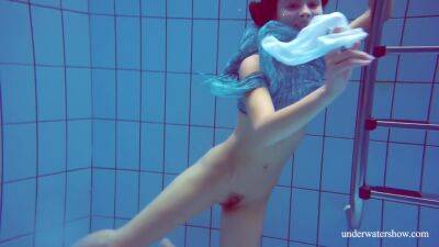 Sexy Tight Teen Marusia Swims Naked Underwater on girlsporntube.one