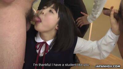 Tomoyo Isumi - Asian Teen Bukkake Video - Japan on girlsporntube.one