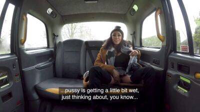 Fake Taxi - Big Tits Petite Ebony Babe Squirts 1 - John on girlsporntube.one