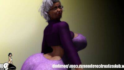 Black grannie on girlsporntube.one