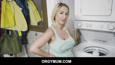 Big Tits Blonde MILF Step Mom Quinn Waters Family Sex With Step Son During Laundry POV \u25ba Fucksex.date on girlsporntube.one