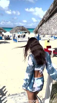 Sexy Monika Fox Walks Along Beach Of Varadero - Monikafox on girlsporntube.one