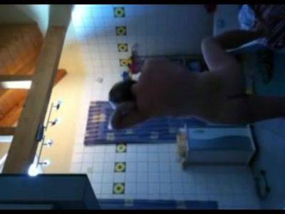 Spying On Mom Shaving Her Body In Bathroom on girlsporntube.one