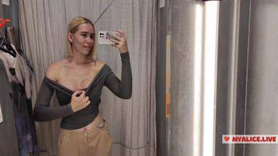 Try On Haul Transparent Clothes Completely See-through. At The Mall. See On Me In The on girlsporntube.one