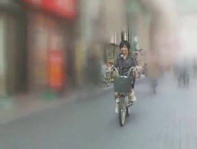 03541 Acme in agony on bicycle - Japan on girlsporntube.one