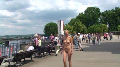 Slutty Blonde Linda Amateur Public on girlsporntube.one