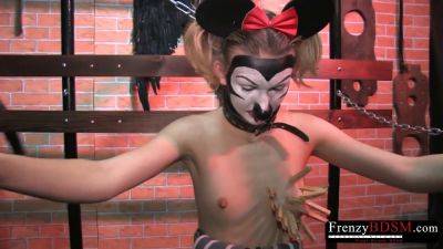 Montage, the kinky mature Masochist, gets wild with toys and clamps - Czech Republic on girlsporntube.one