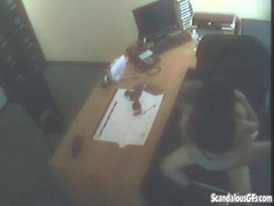 Office whore fucks the boss man at work on girlsporntube.one