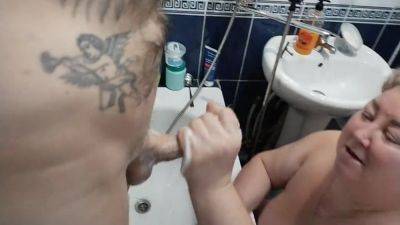 Shaves My Dick And Balls In The Bathroom And Then Jerks Off To A Cumshot on girlsporntube.one