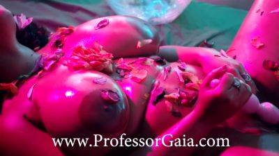 Professor Gaia In Flower Bomb Intro To Gaia - S Garden on girlsporntube.one