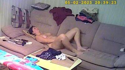 Naked milf caught on hidden cam on girlsporntube.one