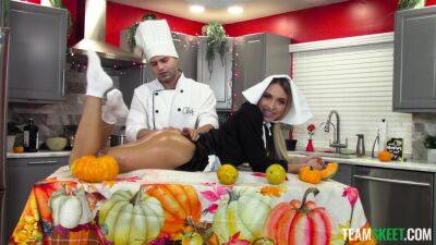 Amish slut fucked by the cook in pretty indecent XXX kinks on girlsporntube.one