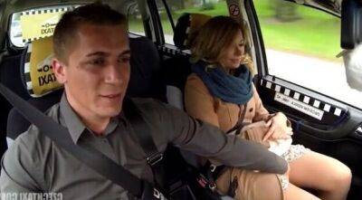 Lascivious blond cheats on hubby with Czech taxi driver - Czech Republic on girlsporntube.one