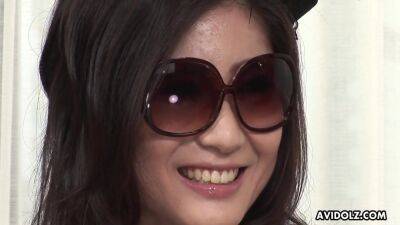 Akari Yukino - Japanese With Sunglasses Suck Cock In A Threesome Uncensored - Japan on girlsporntube.one