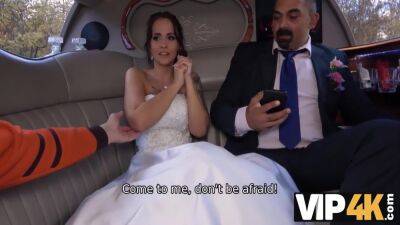 Bride Permits Husband To Watch Her Having Ass Scored In Limo on girlsporntube.one