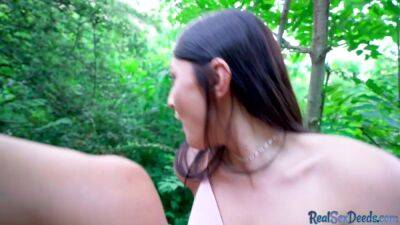 Public reality babe POV banged outdoor 4 cash after casting on girlsporntube.one