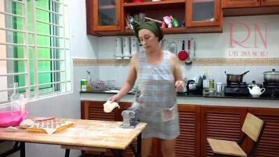 Ravioli Time! Naked Cooking A Nudist Cook At Nudist Hotel Resort. Nude Maid. Naked Hou - Regina Noir on girlsporntube.one