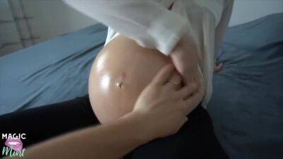 Great Cum On The Big Belly Of This Pregnant Beauty on girlsporntube.one