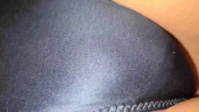 BLACK SATIN PANTIES 4K 60FPS on girlsporntube.one