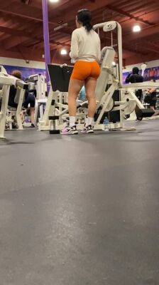 Gym big booty candid on girlsporntube.one