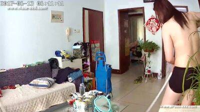 Hackers use the camera to remote monitoring of a lover's home life.577 - China on girlsporntube.one