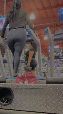 Latina gym candid ass on girlsporntube.one