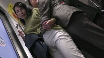 Japanese Milf gets it in the train - Japan on girlsporntube.one