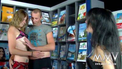 The adult book store on girlsporntube.one