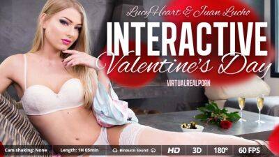 Interactive Valentine's day on girlsporntube.one