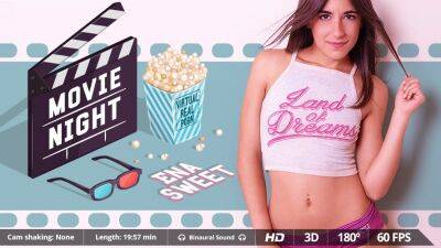 Movie night on girlsporntube.one