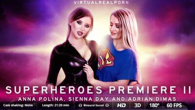 Superheroes premiere II - Britain on girlsporntube.one