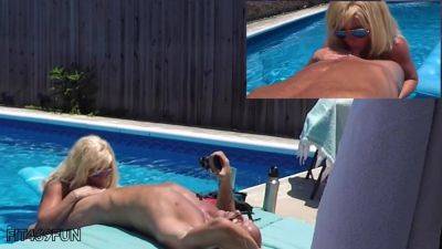 Bikini Photo Shoot Turns To Pool Pounding...video Glasses Pov !!! on girlsporntube.one